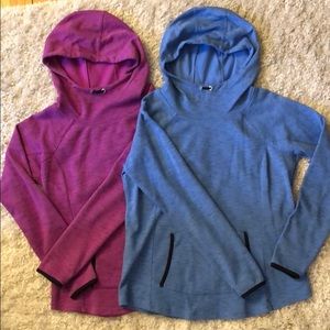 Set of 2 Tek Gear Hoodies: Pink and Blue